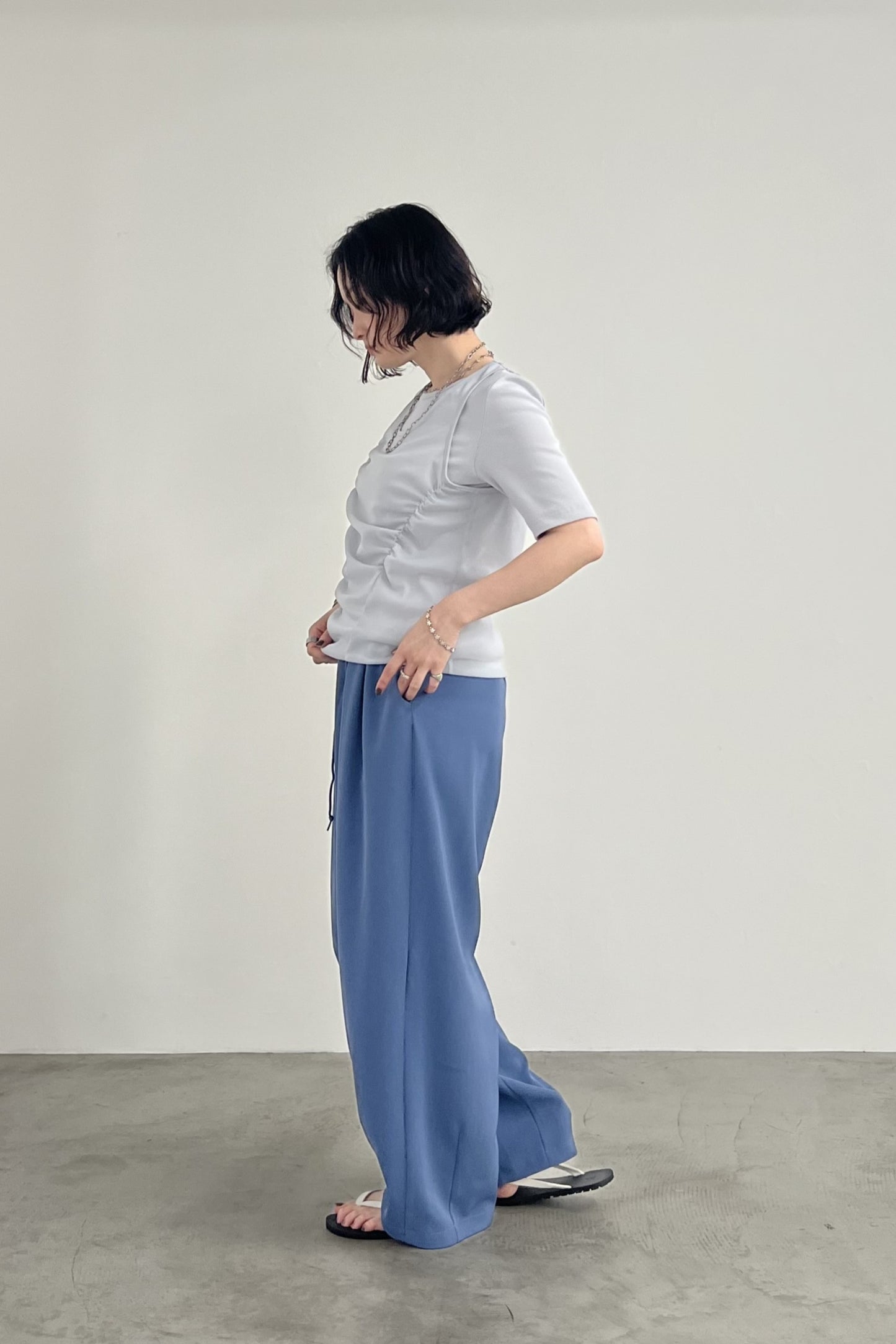 ドライカルゼボリュームパンツ　F2168