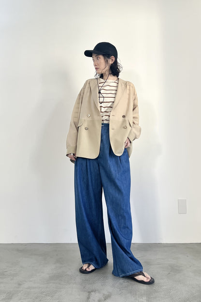 2タックボリュームパンツ　F2166