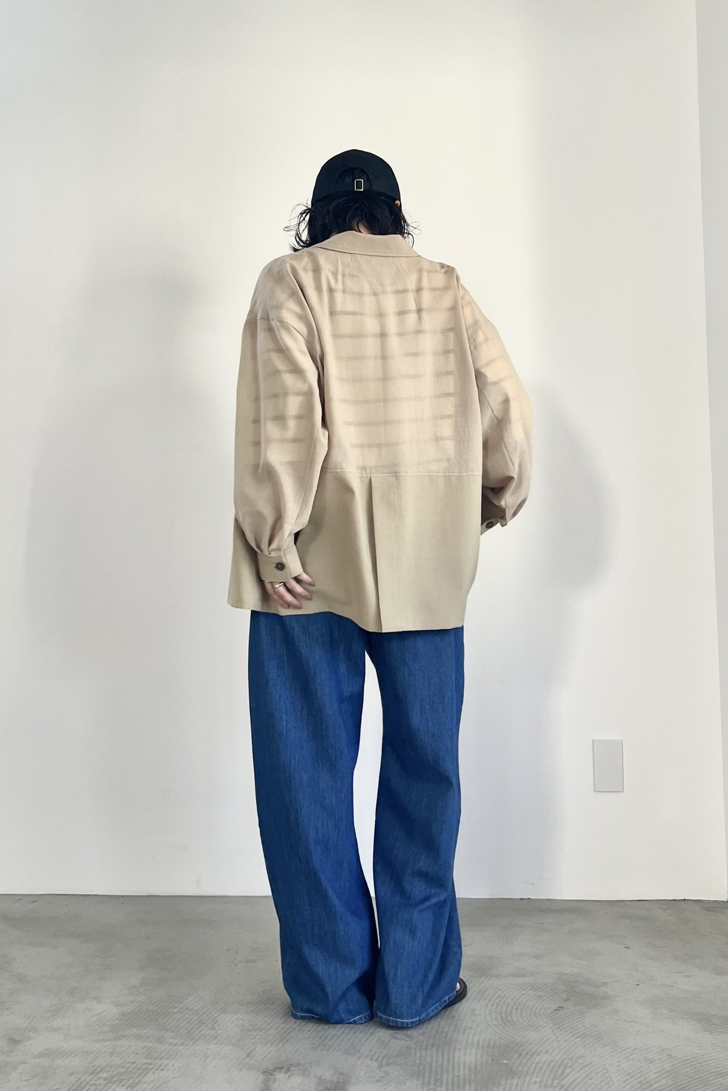 ピークドラペルジャケット　F1208