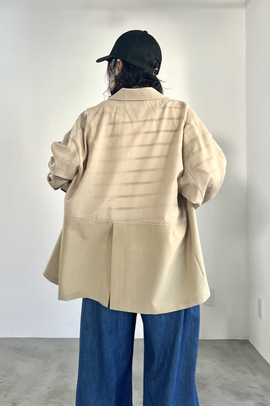 ピークドラペルジャケット　F1208