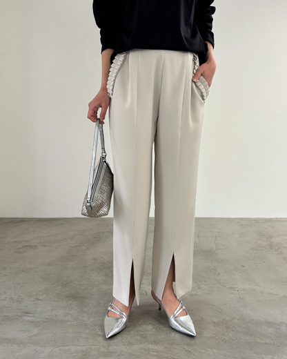 ポケットフリルテーパードPT　23188