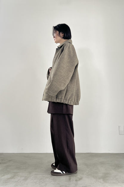 ツイードボンディングコーチジャケット　F1199