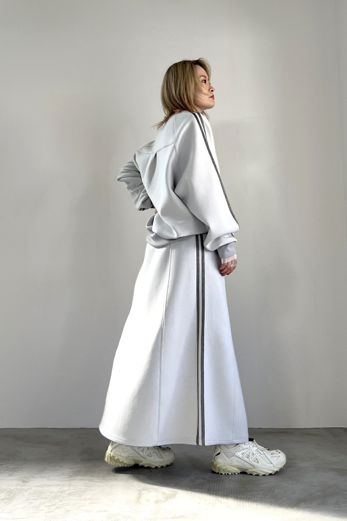 サイドラインボンディングスカート　F2125