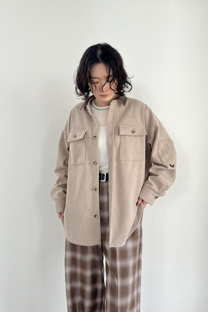 エアリーニードルシャツジャケット　F1201