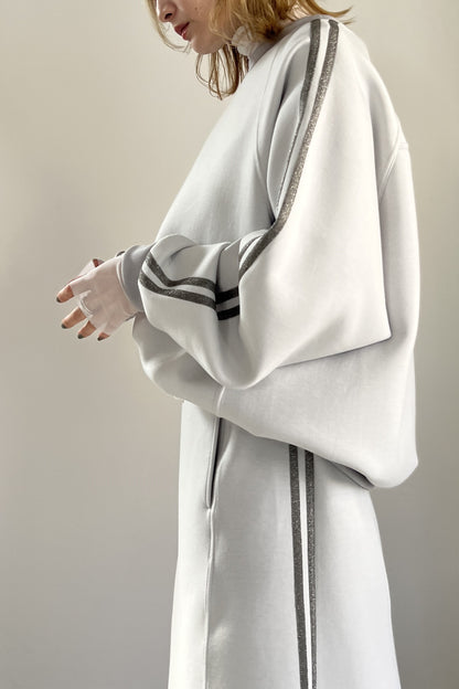 ラインスリーブボンディングプルオーバー　F3234