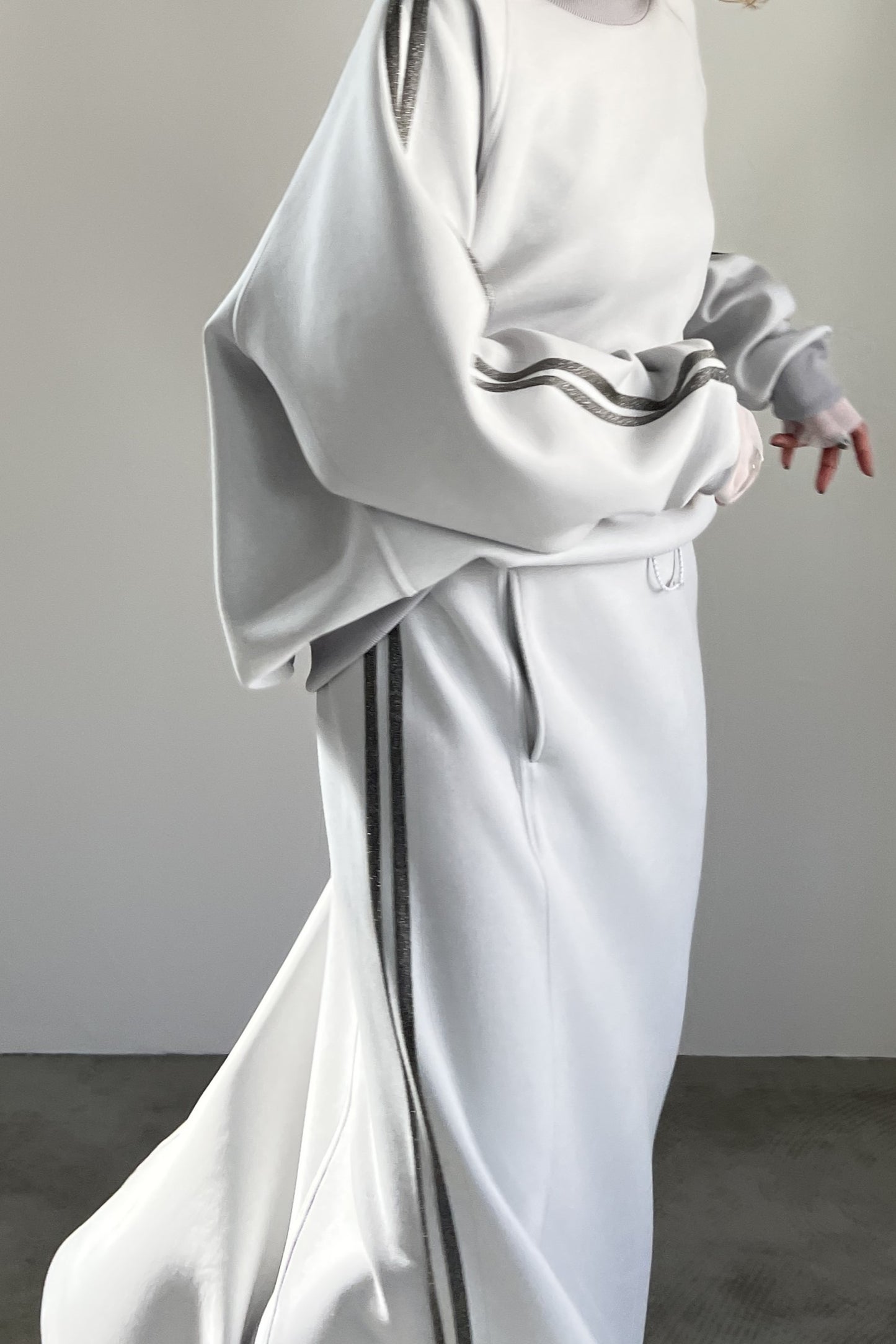 サイドラインボンディングスカート　F2125