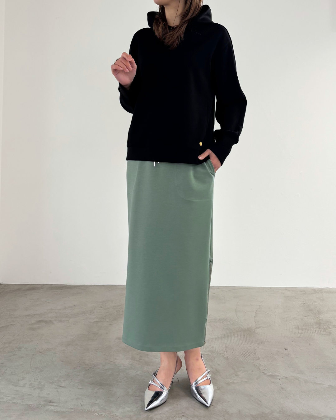 コンパクトダンボールニットパーカー　M30004