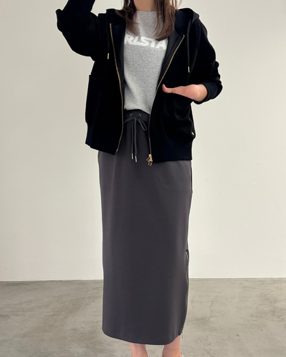 ダンボールニットジップパーカー M30005