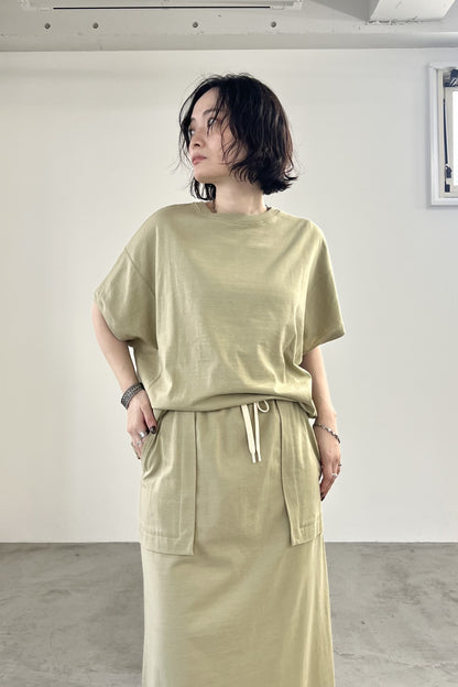 2WAYロゴプリントTシャツ　F3310