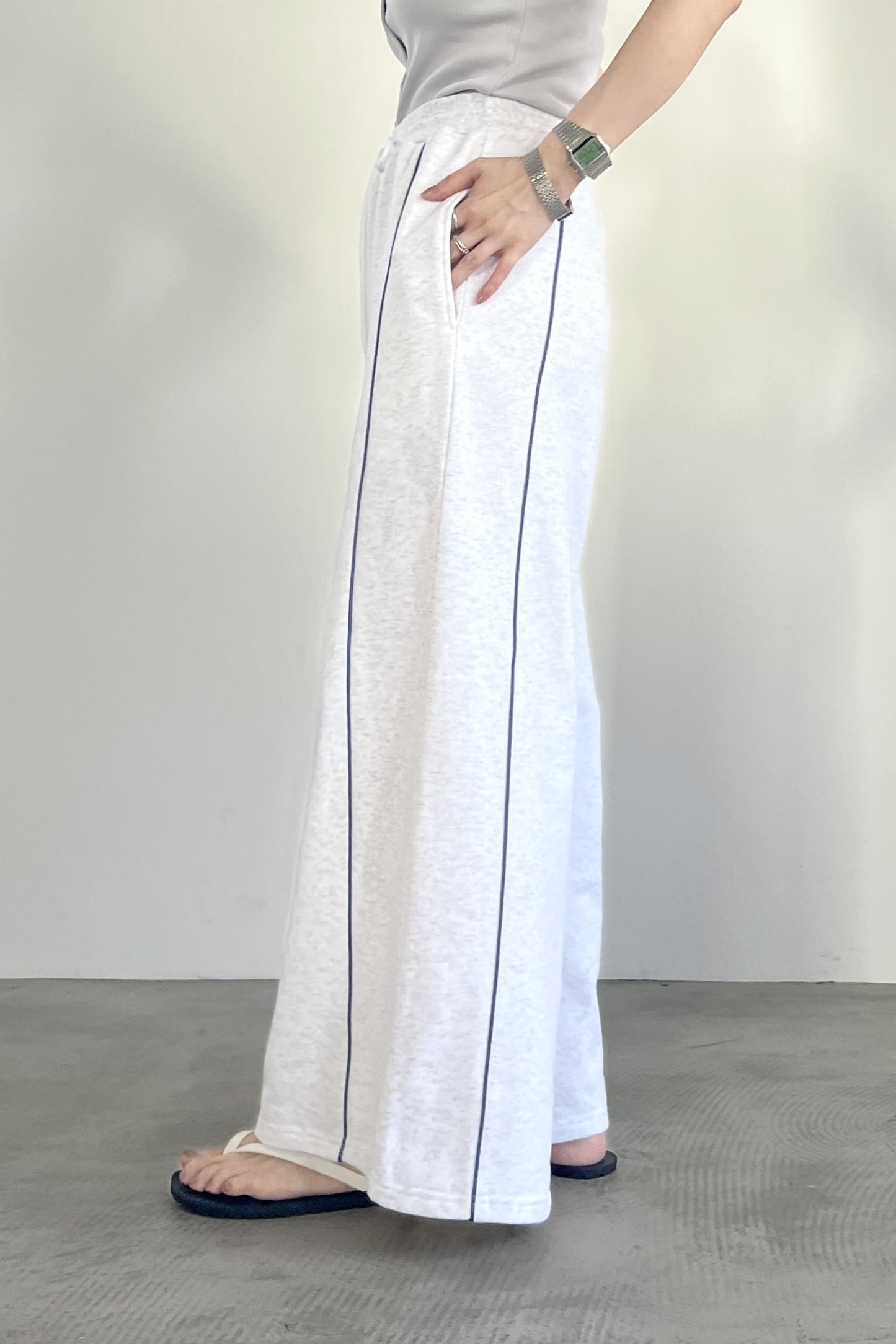 サイドラインスウェットパンツ　F2164