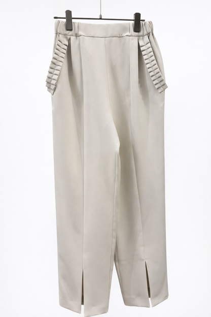 ポケットフリルテーパードPT　23188