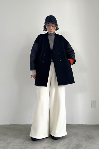 キルトスリーブボンディングジャケット　F1203