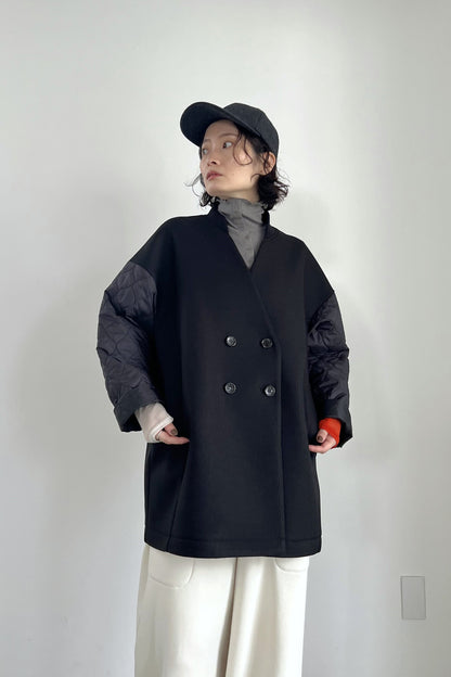 キルトスリーブボンディングジャケット　F1203