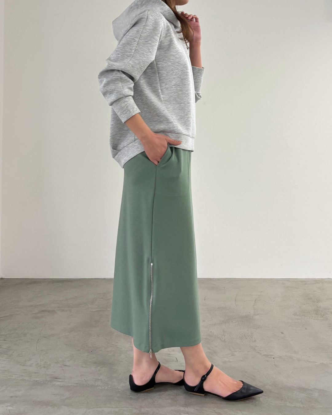 コンパクトダンボールニットパーカー　M30004