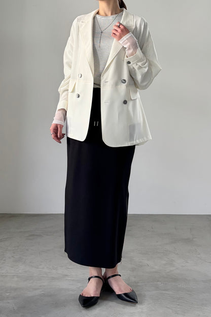 ピークドラペルジャケット　F1208