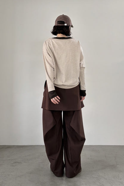 フロントボタンカバースカート　F2175