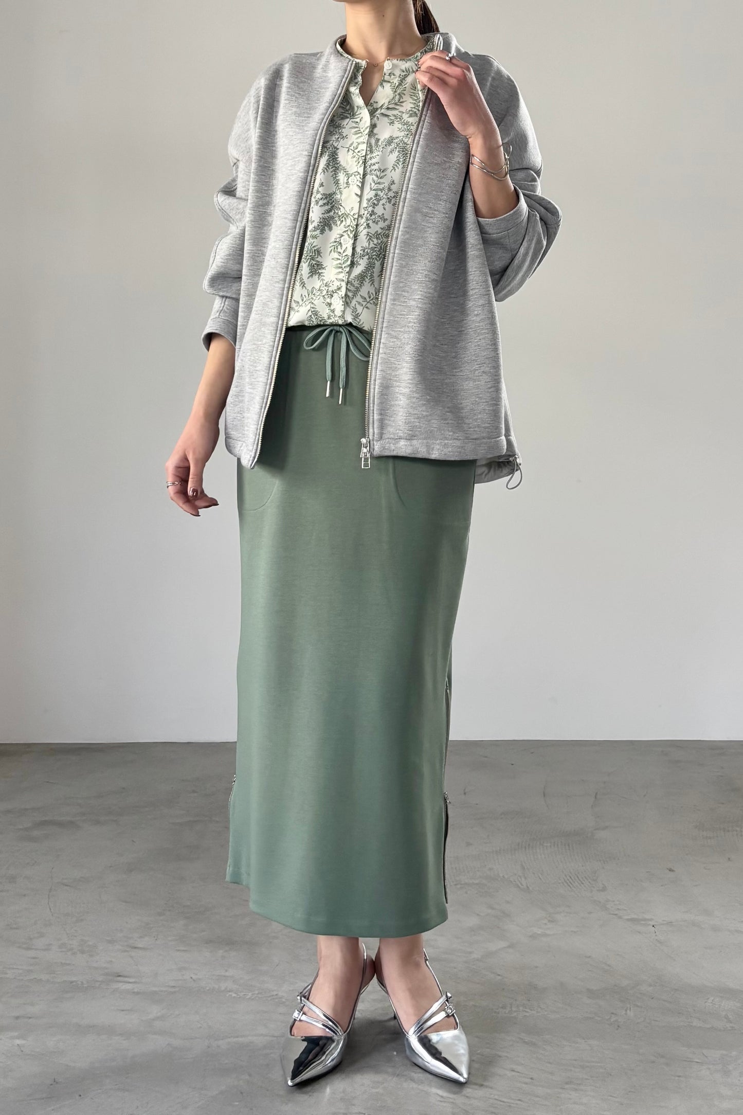 ボタニカルプリントBL 15947