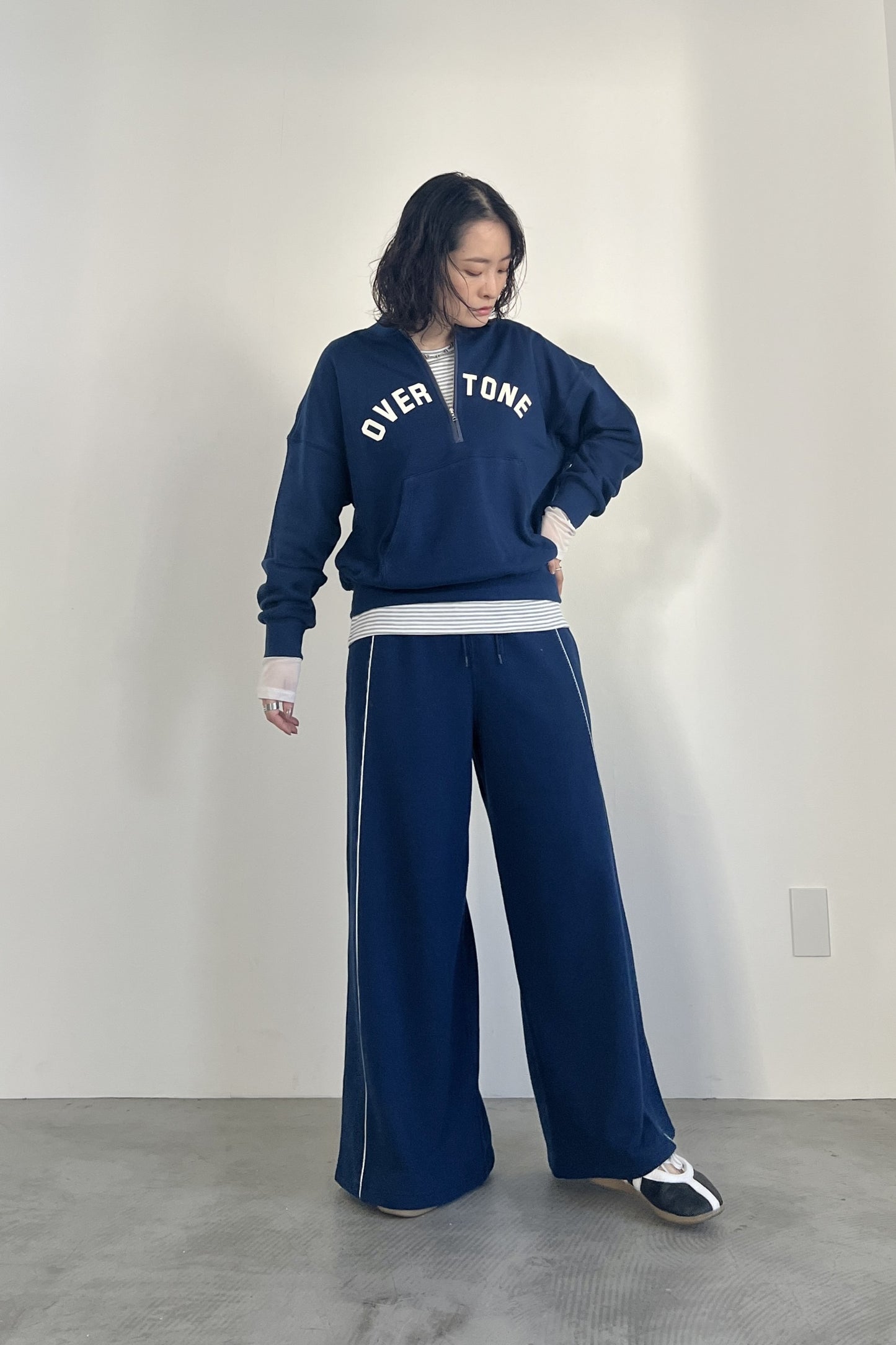 サイドラインスウェットパンツ　F2164