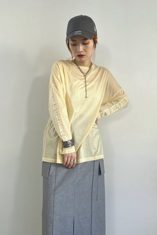 ロングスリーブシアーT　F3237