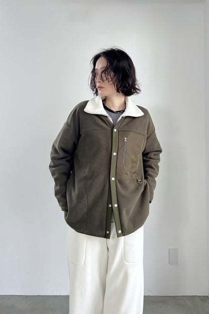 フリースカーディガン　F3299