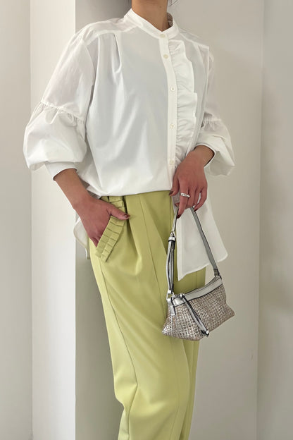 バンドカラーフリルBL　15945