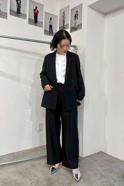 バンドカラーフリルBL　15945