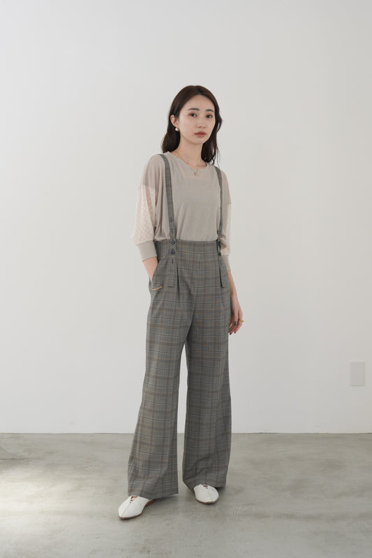 T/Rストラップベルト付きパンツ　15908