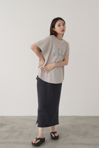 シルバーロゴプリントTシャツ　35408