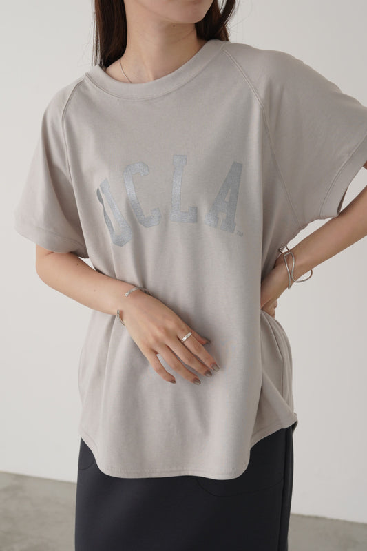 シルバーロゴプリントTシャツ　35408