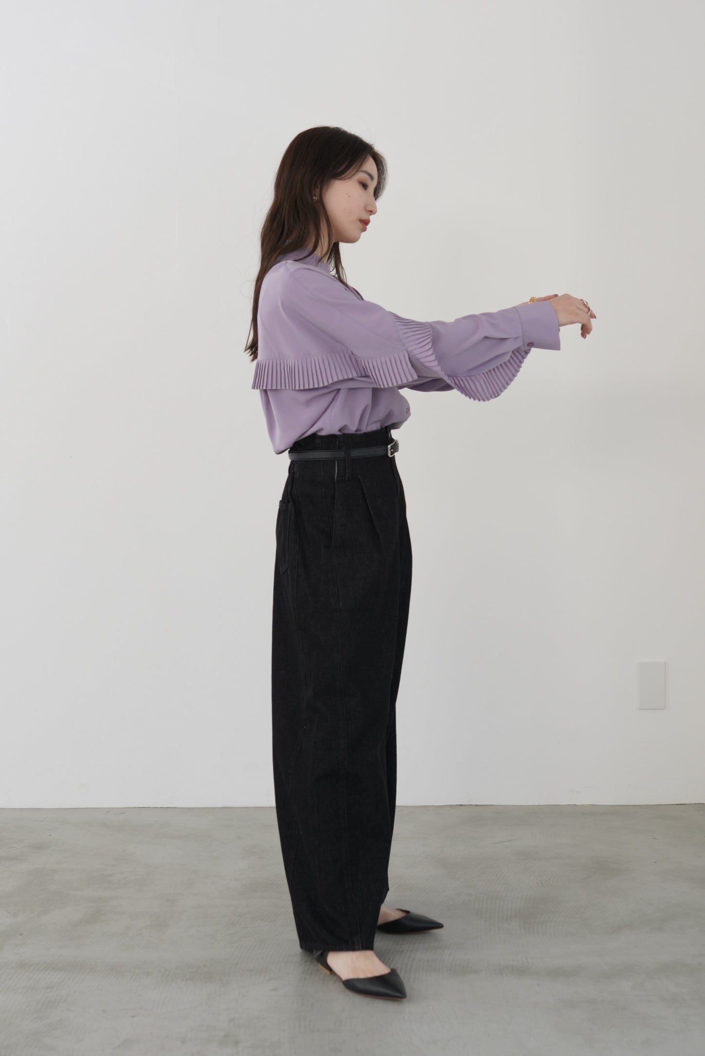 タックプリーツデシンBL　15904