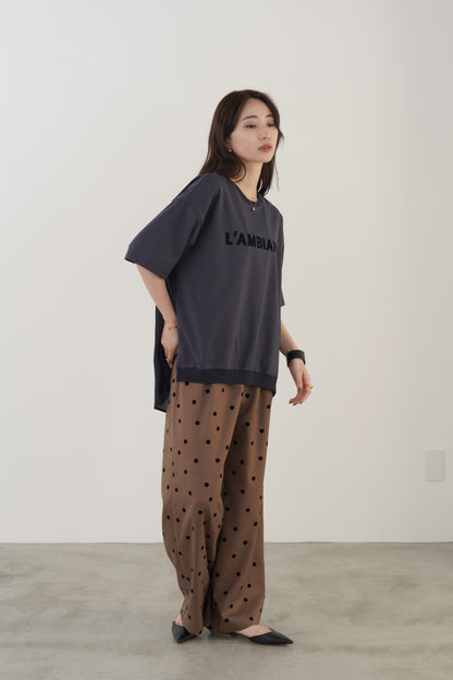 割裁サテンドッキングTEE　35523