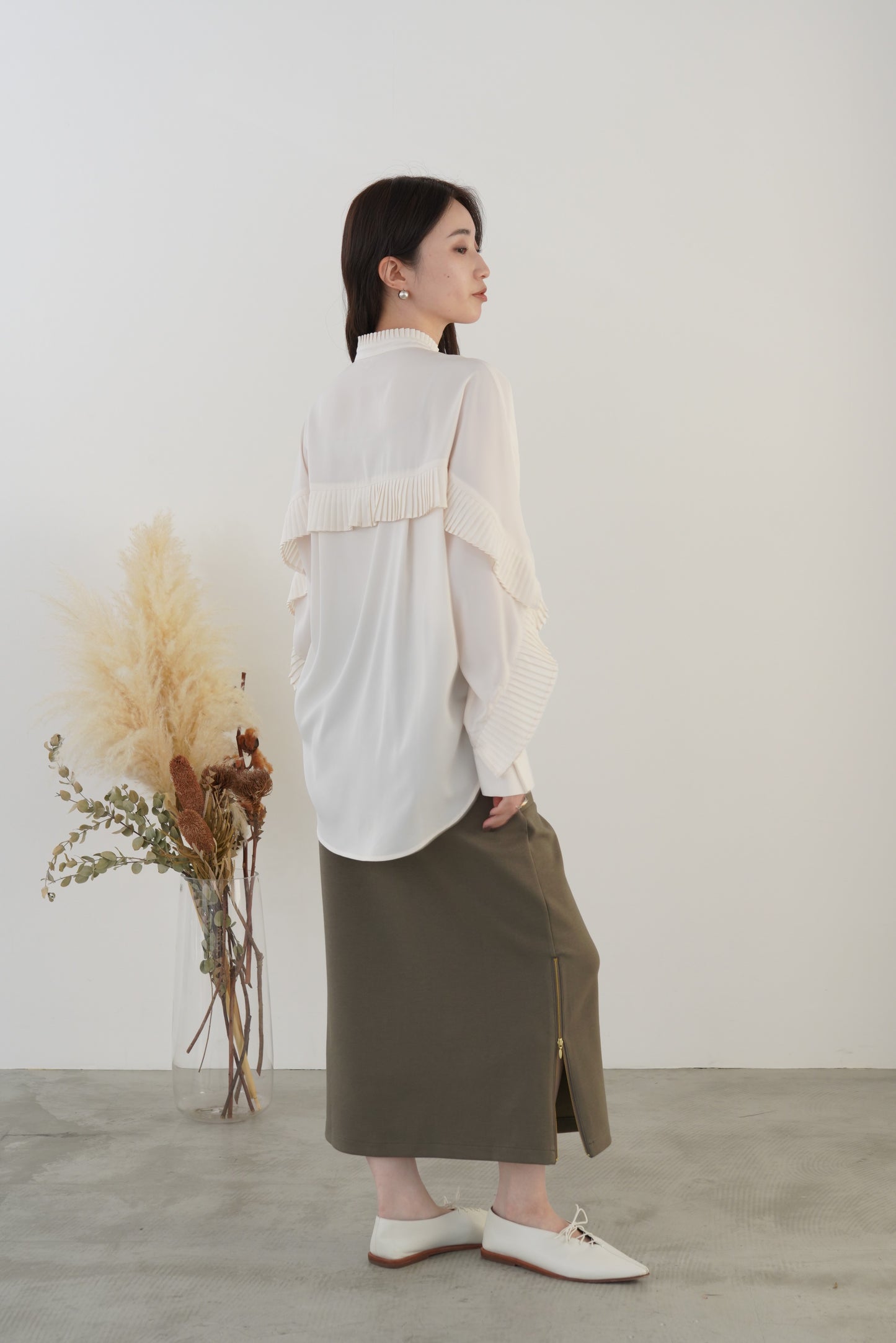 タックプリーツデシンBL　15904