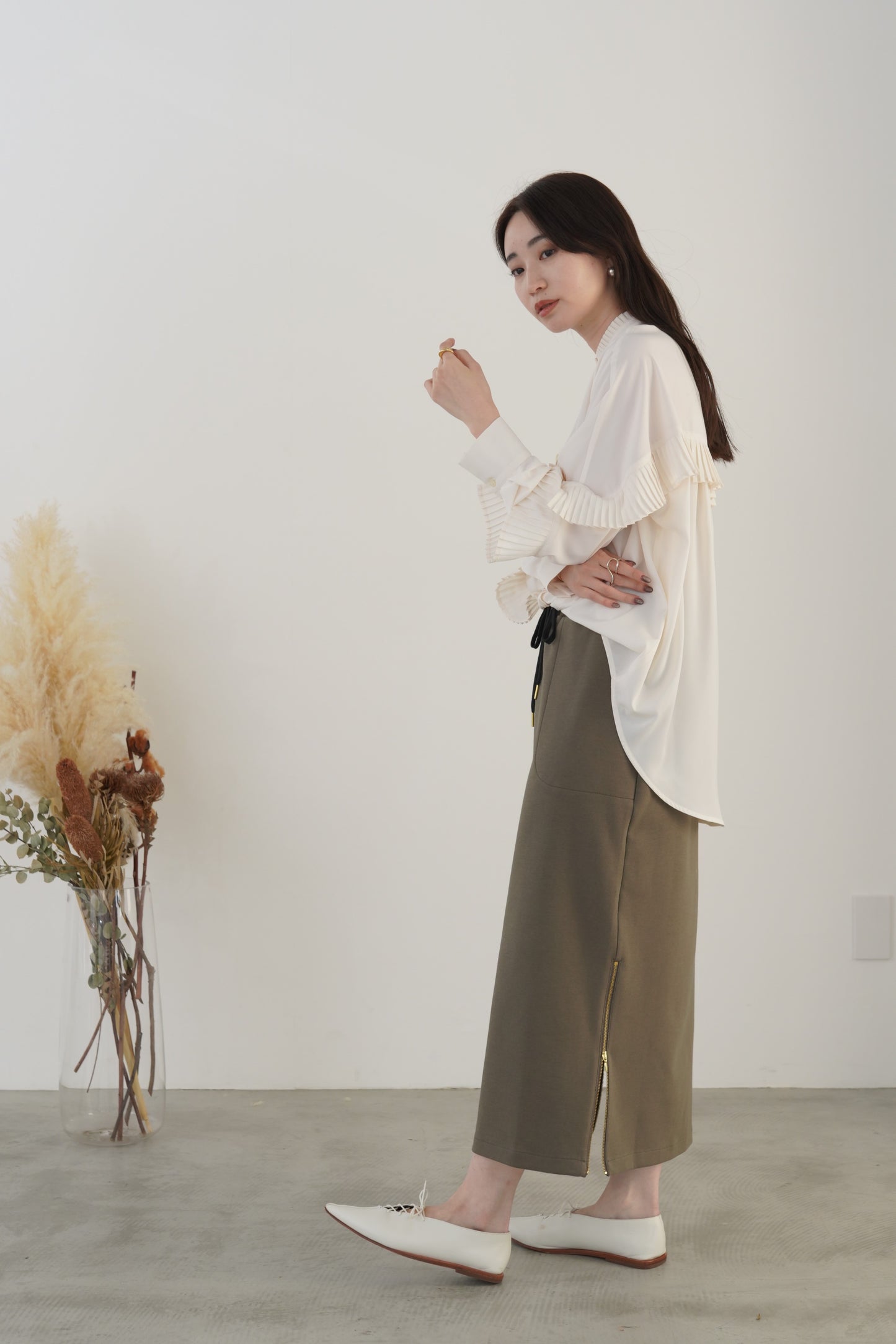 タックプリーツデシンBL　15904