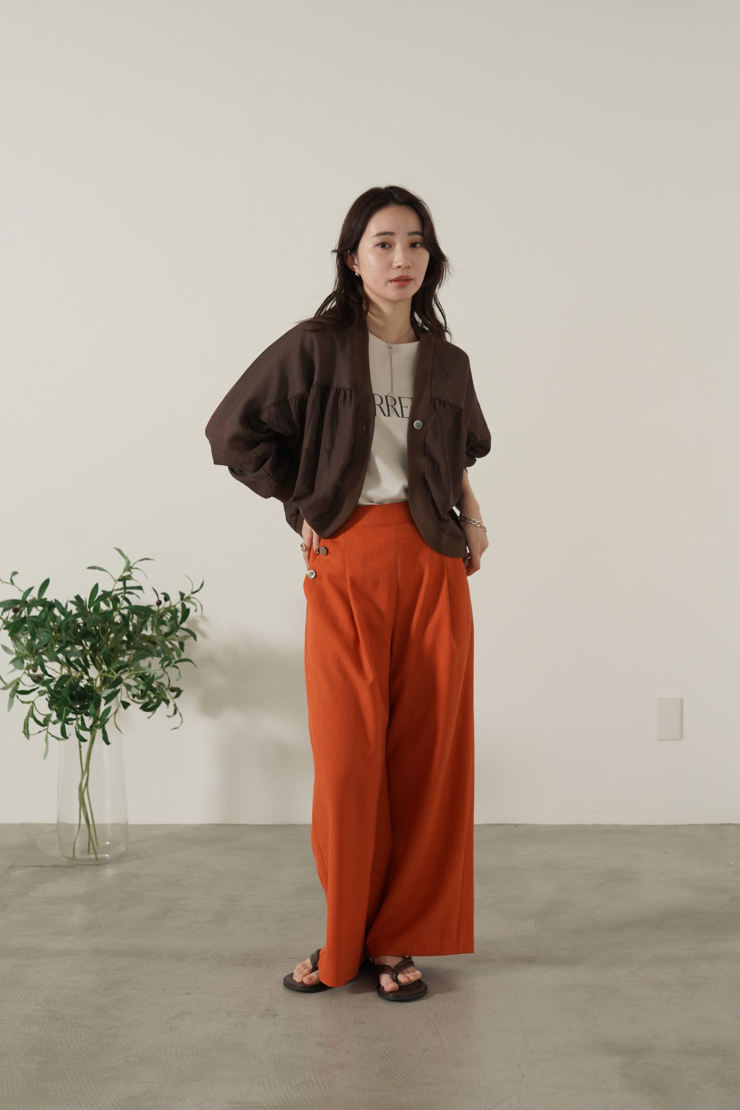 CURRENTLY S/Sカットソー　35605