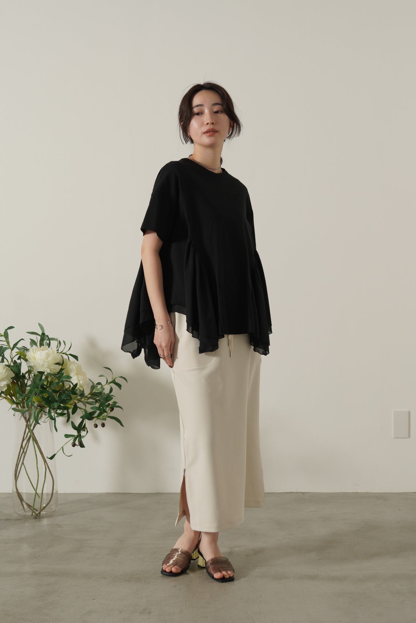 サイドファスナーポンチタイトSK　23185