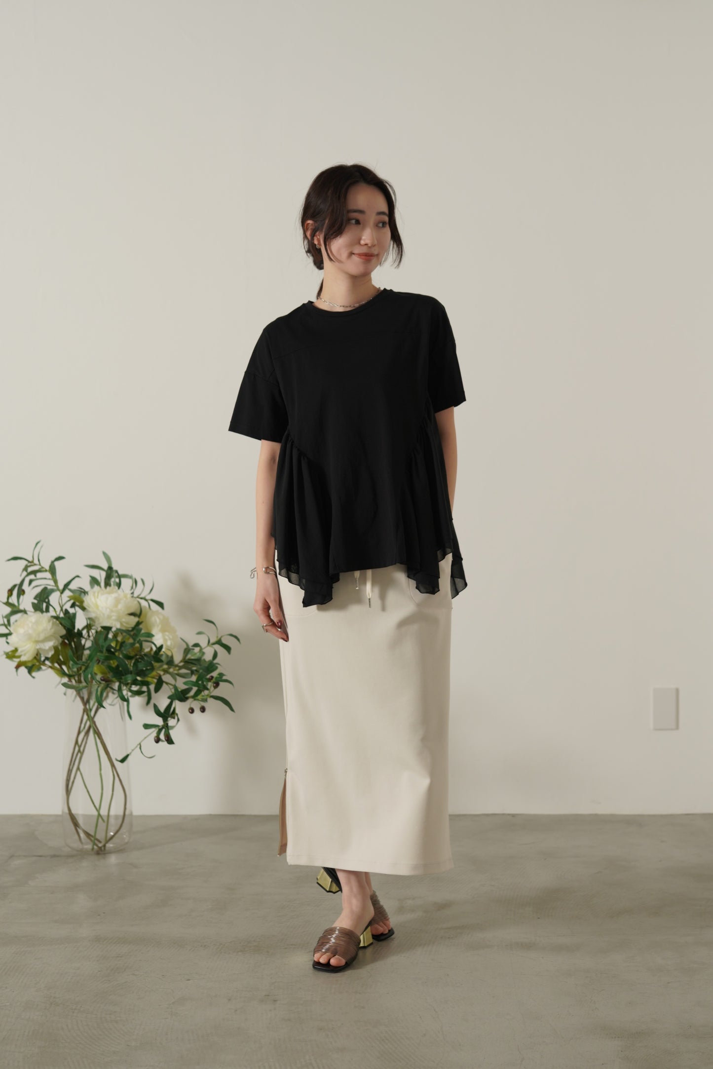 サイドファスナーポンチタイトSK　23185