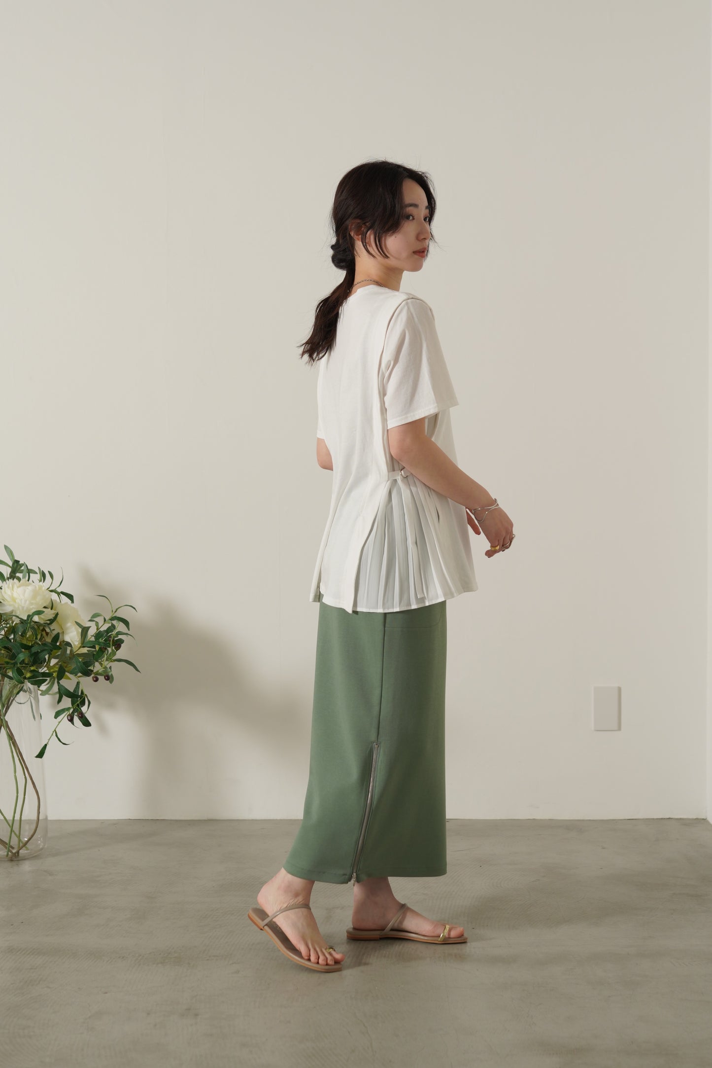 サイドファスナーポンチタイトSK　23185