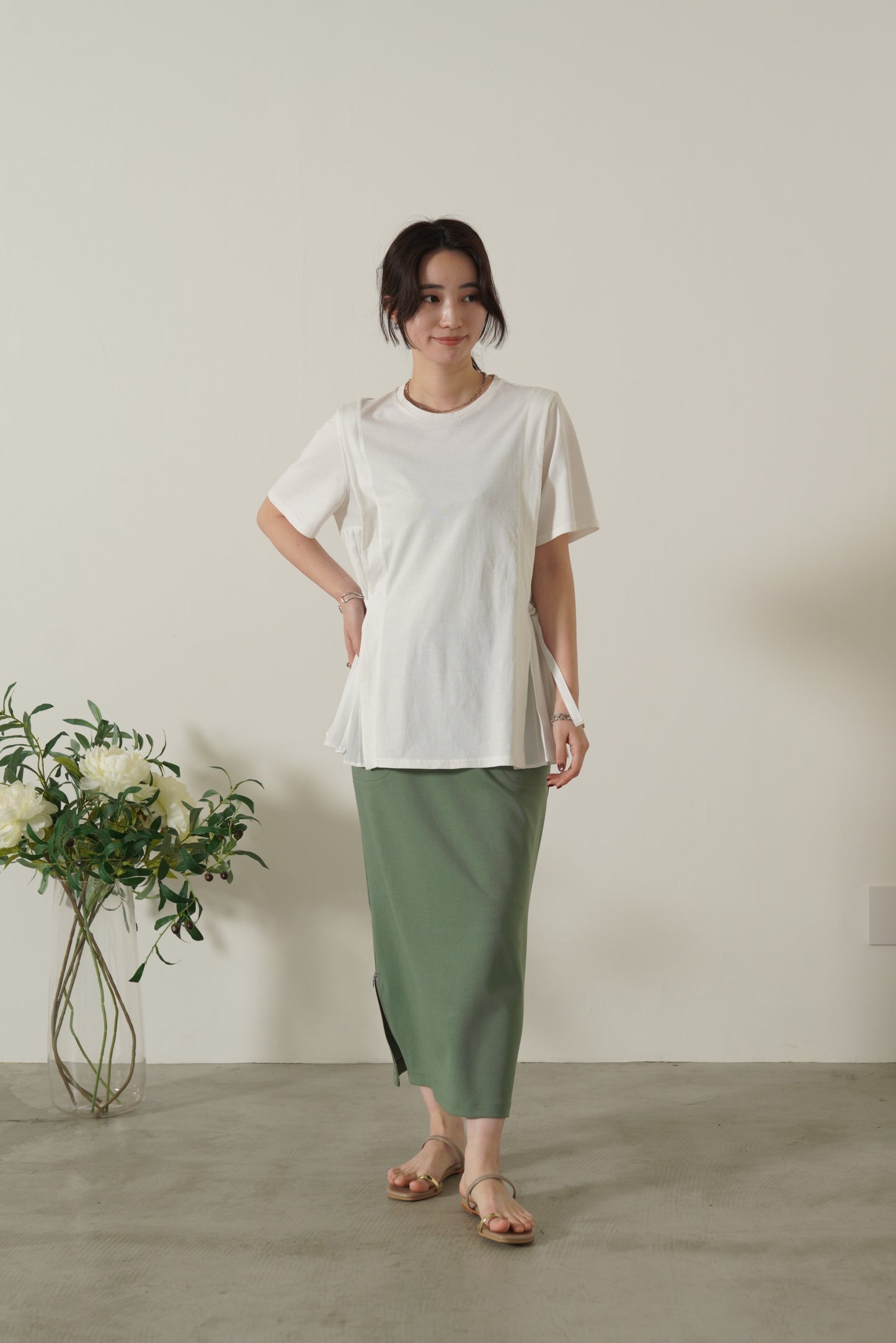 サイドファスナーポンチタイトSK　23185