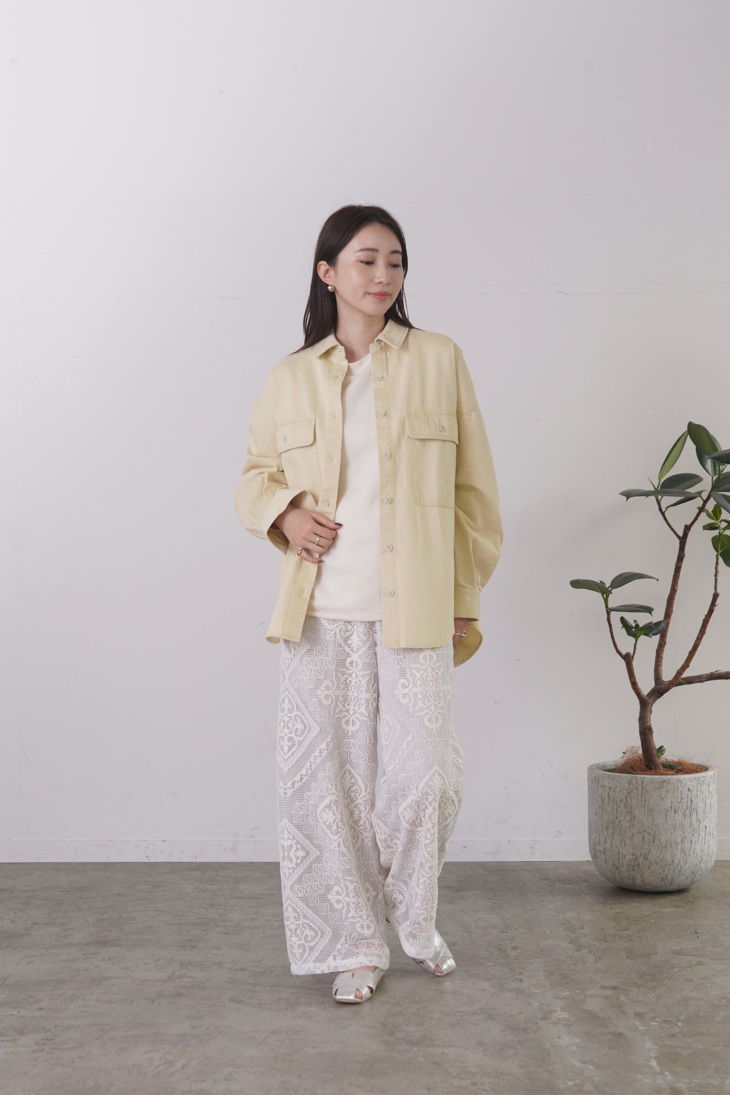 カラーデニムSH　15951