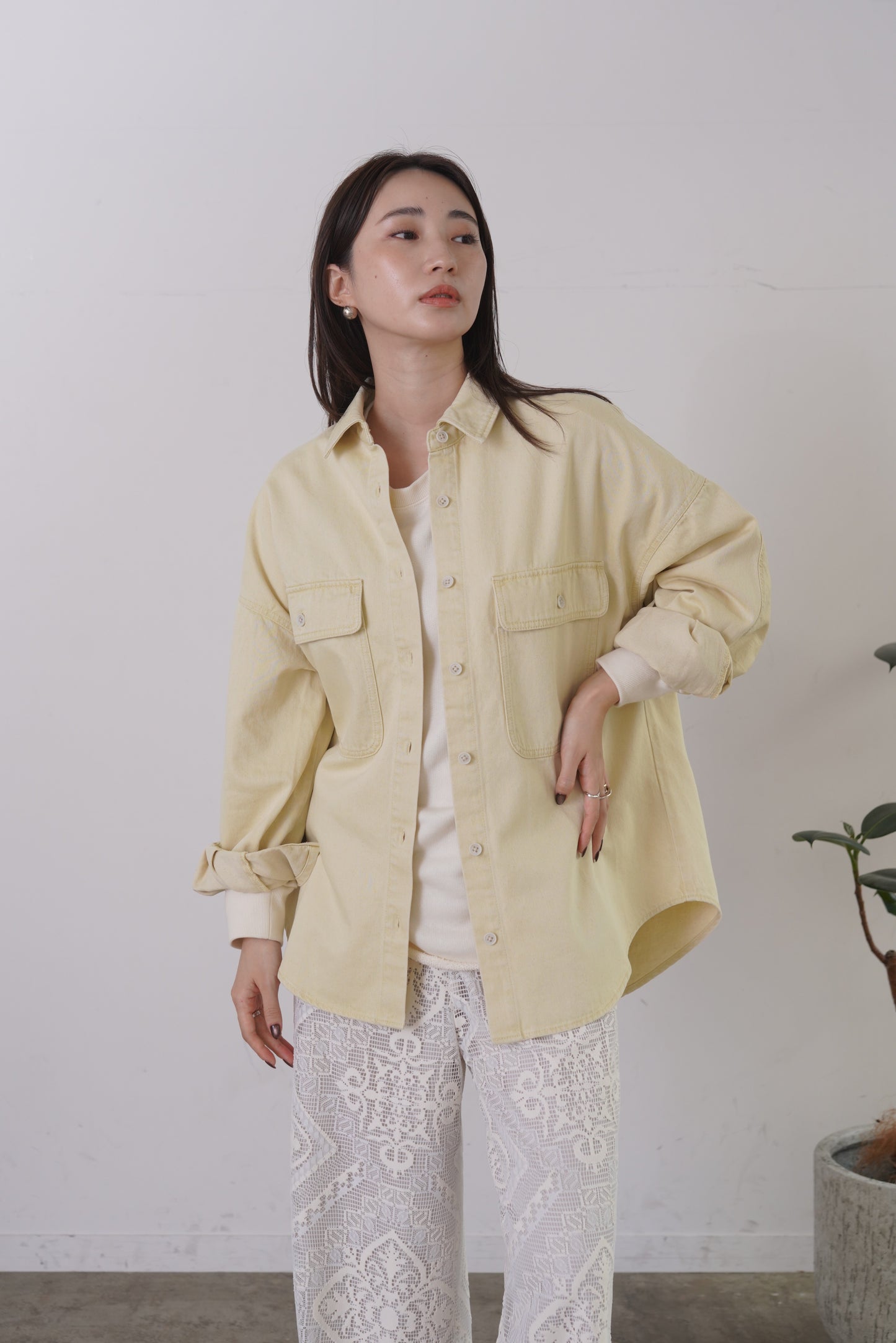 カラーデニムSH　15951