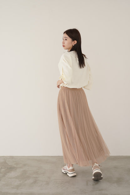 リバーシブルチュールスカート　23036