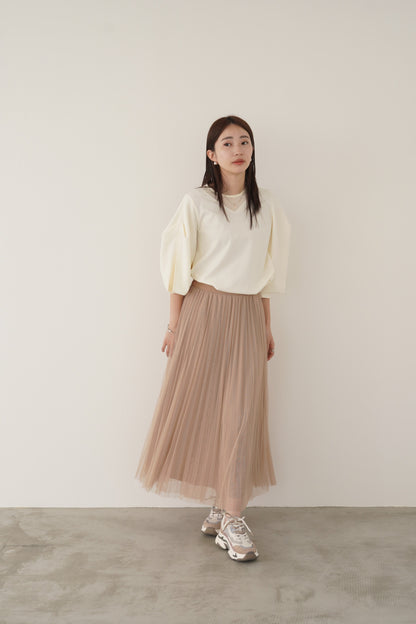 リバーシブルチュールスカート　23036