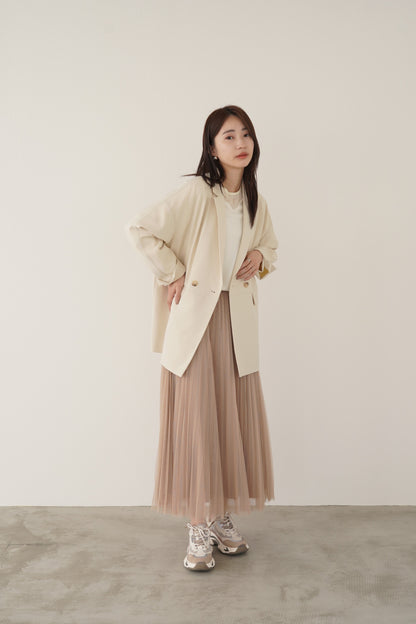 リバーシブルチュールスカート　23036