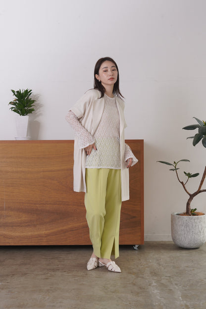 ポケットフリルテーパードPT　23188