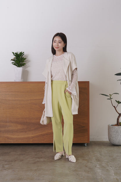 ポケットフリルテーパードPT　23188