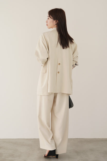 ボックスシルエットツイルジャケット　15736