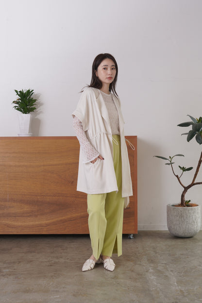 ポケットフリルテーパードPT　23188