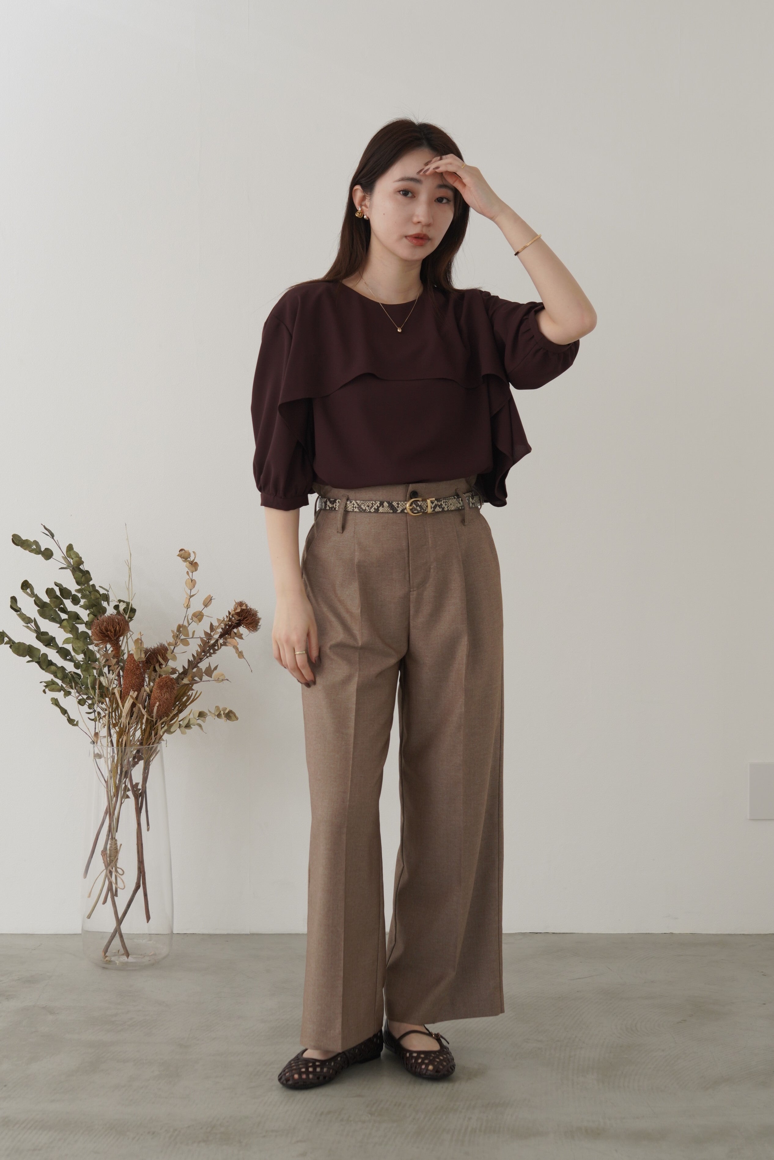 ぬい　　セミダブルブラウン minkchair Pants – minkchair/FOSI.