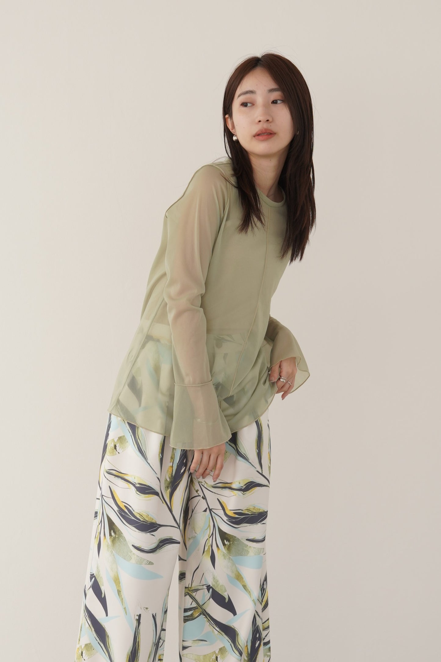 シアーニットトップス　35340