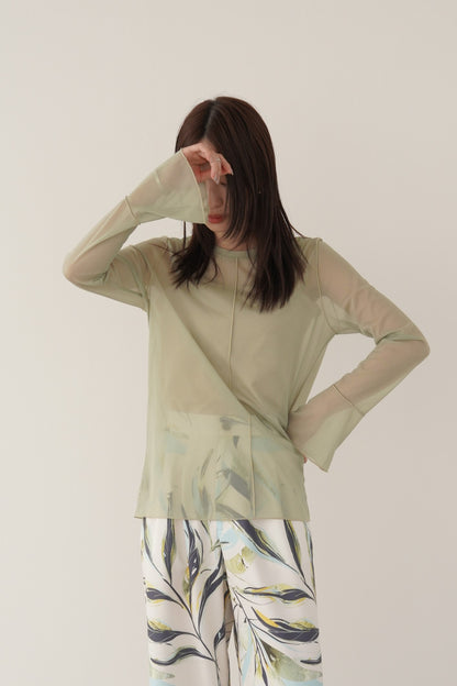 シアーニットトップス　35340